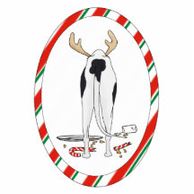 Nothin' Butt A Greyhound Christmas Ornament Acrylic Cut Out