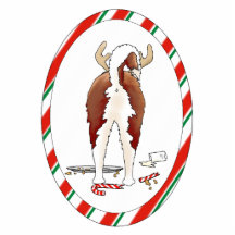 Nothin' Butt A Husky Christmas Ornament Photo Cutouts