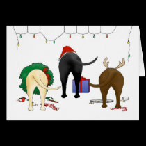 Nothin' Butt A Lab Christmas cards