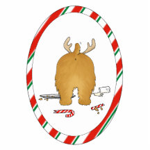 Nothin' Butt A Norfolk Terrier Christmas Ornament Photo Cutouts