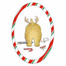 Nothin' Butt A Norfolk Terrier Christmas Ornament Photo Cutout