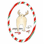 Nothin' Butt A Pug Christmas Ornament Cut Outs