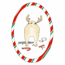 Nothin' Butt A Pug Christmas Ornament Cut Outs