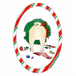 Nothin' Butt A Pug Christmas Ornament Photo Sculptures