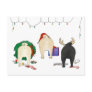 Nothin' Butt A Pug Christmas Post Card