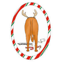 Nothin' Butt A Ridgeback Christmas Ornament Photo Cutout