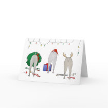 Nothin' Butt A Weimaraner Christmas