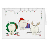 Nothin' Butt A Westie Christmas Greeting Card
