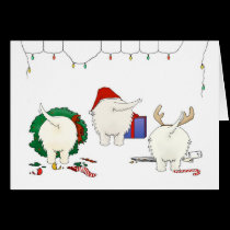 Nothin' Butt A Westie Christmas cards