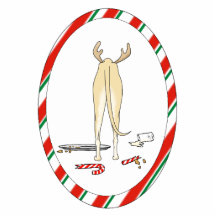 Nothin' Butt A Whippet Christmas Photo Cutouts