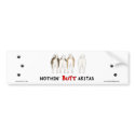 Nothin' Butt Akitas Bumper Sticker bumper stickers