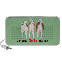 Nothin' Butt Akitas Portable Speaker