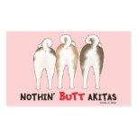 Nothin' Butt Akitas Sticker