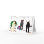 Nothin' Butt An Afghan Christmas Greeting Card