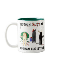 Nothin' Butt An Afghan Christmas Coffee Mug
