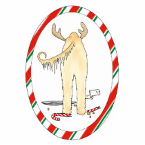 Nothin' Butt An Afghan Christmas Ornament