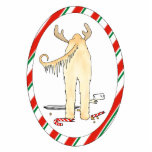 Nothin' Butt An Afghan Christmas Ornament photo sculptures