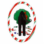 Nothin' Butt An Afghan Christmas Ornament photo sculptures
