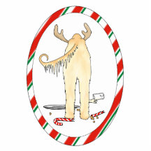 Nothin' Butt An Afghan Christmas Ornament Photo Cutouts