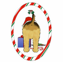 Nothin' Butt An Airedale Christmas Ornament