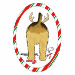 Nothin' Butt An Airedale Christmas Ornament