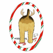 Nothin' Butt An Airedale Christmas Ornament