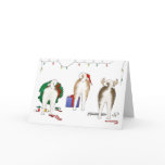 Nothin' Butt An Akita Christmas Greeting Card