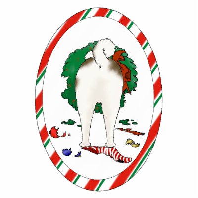 Nothin' Butt An Akita Christmas Ornament Acrylic Cut Out by NothinButtDogs