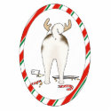 Nothin' Butt An Akita Christmas Ornament photo sculptures