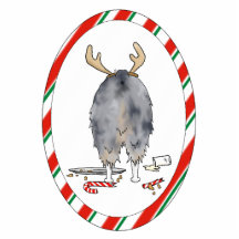Nothin' Butt An Aussie Christmas Ornament Acrylic Cut Out