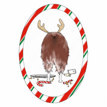 Nothin' Butt An Aussie Christmas Ornament Photo Cut Out