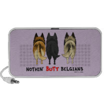 Nothin' Butt Belgians Notebook Speakers