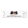 Nothin' Butt Border Collies Bumper Sticker