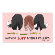 Nothin' Butt Border Collies Sticker