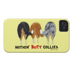 Nothin' Butt Collies Iphone 4 Case-mate Case