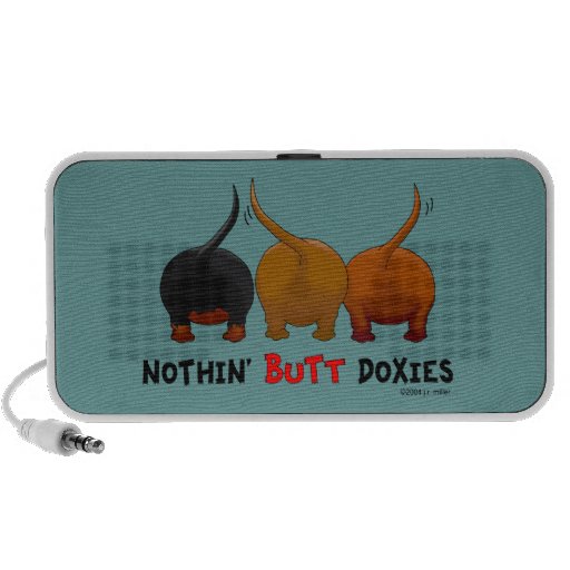 Nothin' Butt Doxies Portable Speaker