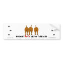 Nothin' Butt Irish Terriers Bumper Sticker bumper stickers
