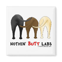 Nothin' Butt Labs Refrigerator Magnets