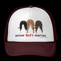 Nothin' Butt Staffies hats