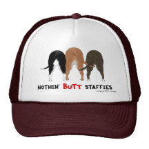 Nothin' Butt Staffies Trucker Hats
