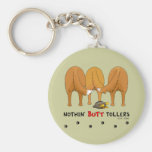 Nothin' Butt Tollers Keychain