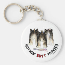 Nothin' Butt Yorkies Key Chain