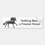 Nothing Beats a Friesian Bumper Sticker