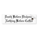 nothing before coffee bumper stickers