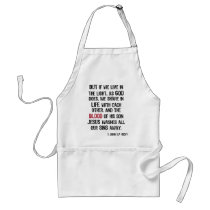 Nothing but the Blood Apron