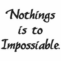 Nothing Is_Embroidered Shirt