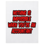 Nothing Is Impossible...Accountant Flyer Design