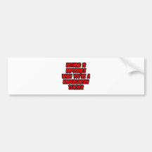 Nothing Is Impossible...Kindergarten Teacher Bumper Sticker