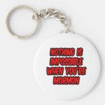 Nothing Is Impossible...Mormon Keychain