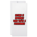 Nothing Is Impossible...Programmer rack cards
